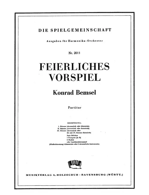 Feierliches Vorspiel